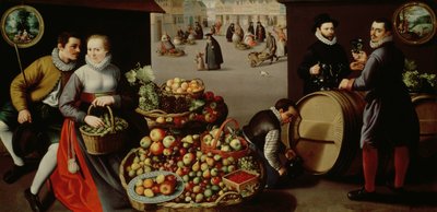 Fruit Market by Lucas van Valckenborch